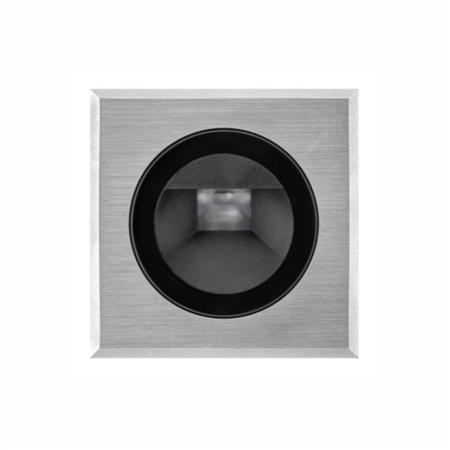 Adu C Wallwasher Empotrable De Piso Acero Inox.